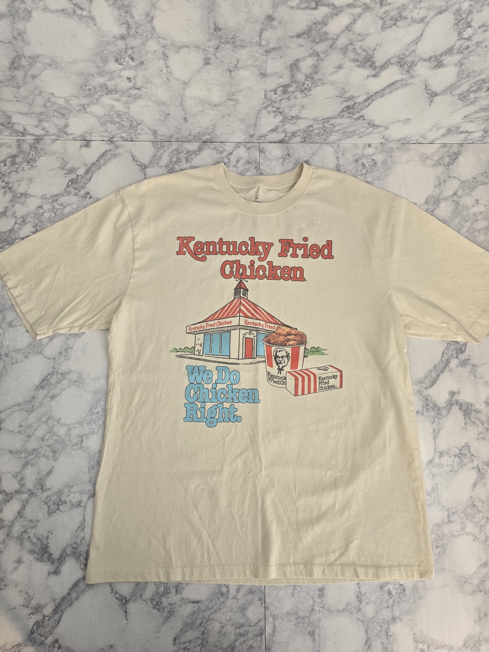 Ripple Junction KFC Graphic Short-Sleeve Tee Large Unisex